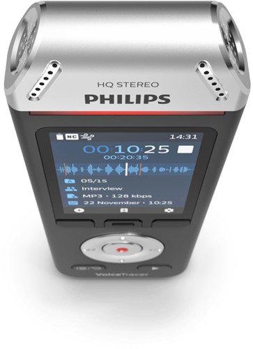 Digital voice recorder Philips DVT 2110 voor interviews-2