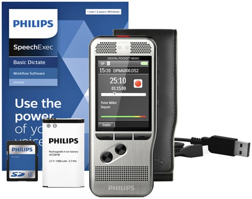 Dicteerapparaat Philips PocketMemo DPM6000