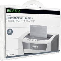 Olie voor papiervernietiger sheet Leitz IQ 12vel