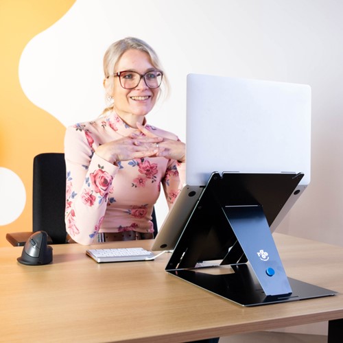 Laptopstandaard R-Go Riser DUO-3