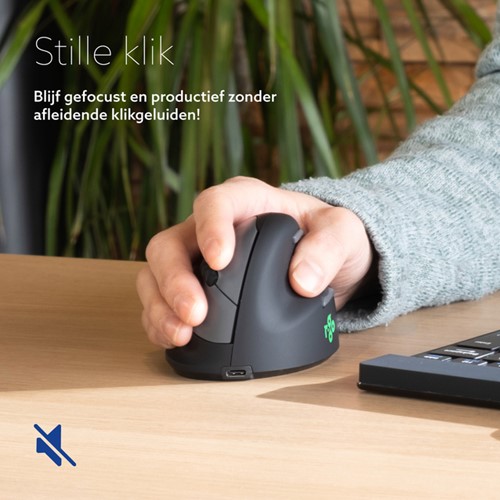 Muis R-Go Ergonomisch HE Break Wireless Rechts L-1