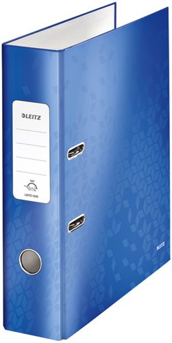 Ordner Leitz Wow 180° gelamineerd 80mm A4 blauw-3