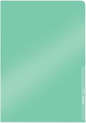 Insteekmap L-model Leitz Premium copy safe 0.15mm PVC A4 groen 100 stuks