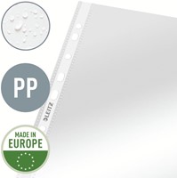 Showtas Leitz Premium standaard copy safe 0.08mm PP A4 transparant 100 stuks-2