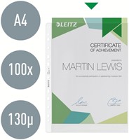 Showtas Leitz Premium copy safe 0.13mm PP A4 100 stuks-3