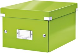 Opbergbox Leitz WOW Click & Store 220x160x282mm groen