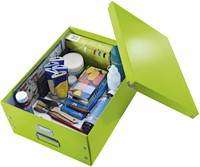 Opbergdoos Leitz Click & Store WOW groot 369x200x482mm groen-3