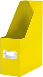 Tijdschiftcassette Leitz WOW Click & Store geel