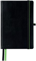 Notitieboek Leitz Complete A5 lijn 160 pagina's 100gr zwart