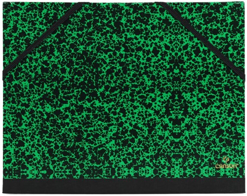 Tekenmap Canson Studio Annonay elastieksluiting 320x450mm groen-2