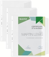 Showtas Leitz Premium met klep copy safe 0.13mm PP A4 transparant 50 stuks-3