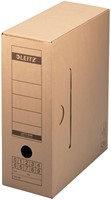 Archiefdoos met deksel Leitz Premium 120x275x325mm natuurbruin-4