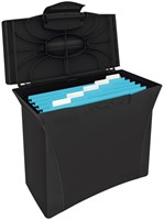 Hangmappenkoffer Esselte Vivida zwart-1