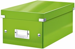 DVD-box Leitz WOW Click&Store 206 x 147 x 352 mm groen