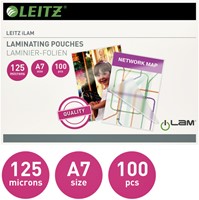 Lamineerhoes Leitz iLAM A7 2x125micron EVA 100 stuks-2