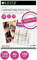 Lamineerhoes Leitz iLAM A6 2x125micron EVA 100 stuks-2