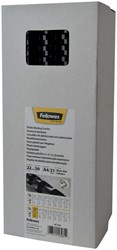 Bindrug Fellowes 22mm 21rings A4 zwart 50stuks