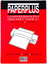 Lamineerhoes Paperplus A7 2x125 micron