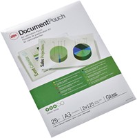 Lamineerhoes GBC A3 2x125micron document 25 stuks