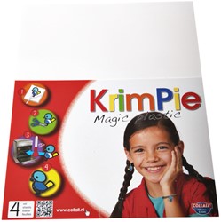 Krimpievel Collall Magic Plastic wit set à 4 vel