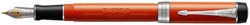 Vulpen Parker Duofold Classic Vintage big red lacquer 18k CT medium