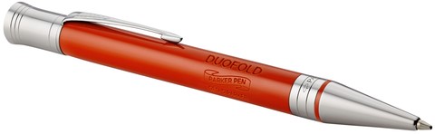 Balpen Parker Duofold Classic Vintage big lacquer red CT medium-3