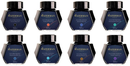 Vulpeninkt Waterman 50ml standaard zwart-1