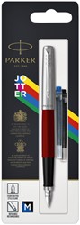 Vulpen Parker Jotter Original CT M rood blister à 1 stuk