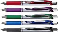 Gelschrijver Pentel BL77 Energel medium rood-4