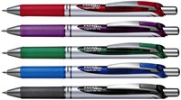 Gelschrijver Pentel BL77 Energel medium blauw-3