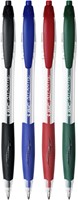 Balpen Bic Atlantis classic grip clic medium zwart-2