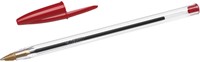 Balpen Bic Cristal medium rood