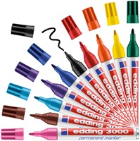 Viltstift edding 3000 rond 1.5-3mm turquoise-1