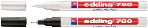 Viltstift Edding 780 lakmarker rond 0.8mm zwart-2