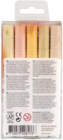 Brushpen Talens Ecoline set à 5 stuks beige roze-1