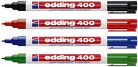 Viltstift edding 400 rond 1mm blauw-3