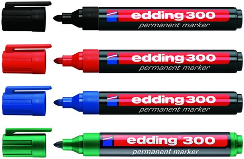 Viltstift edding 300 rond 1.5-3mm blauw-2