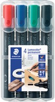 Viltstift Staedtler 352 rond assorti 2mm set à 4 stuks assorti