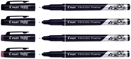 Fineliner Pilot friXion fijn zwart-3