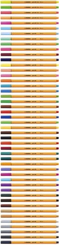 Fineliner STABILO point 88/97 fijn diepkoud grijs-3