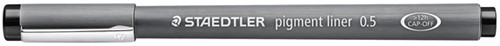 Fineliner Staedtler Pigment 308 zwart 0.5mm-7