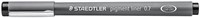 Fineliner Staedtler Pigment 308 zwart 0.7mm-3