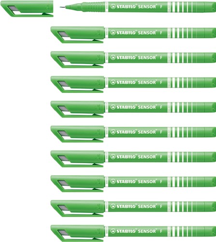 Fineliner STABILO Sensor 189/43 fijn lichtgroen-2