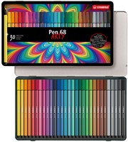 Viltstift STABILO Pen 68/30 Arty medium assorti blik à 30 stuks-4