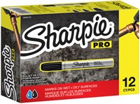 Viltstift Sharpie rond Pro 1.5-3mm zwart-2