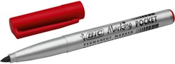 Viltstift Bic 1445 ecolutions rond fijn rood