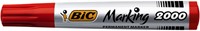 Viltstift Bic 2000 ecolutions rond large rood-3