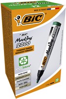 Viltstift Bic 2000 ecolutions rond large groen-4