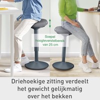 Actieve stakruk Leitz Ergo met comfortzitting-9