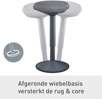 Actieve stakruk Leitz Ergo met comfortzitting-11